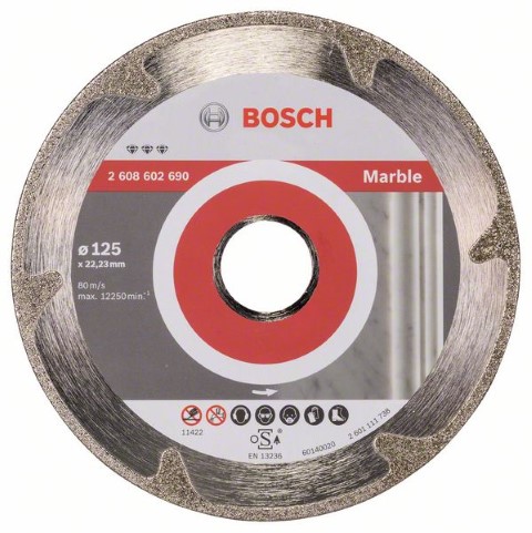 DIAMOND CUTTING DISC PROFESSIONAL PLUS: MPP125 MM 